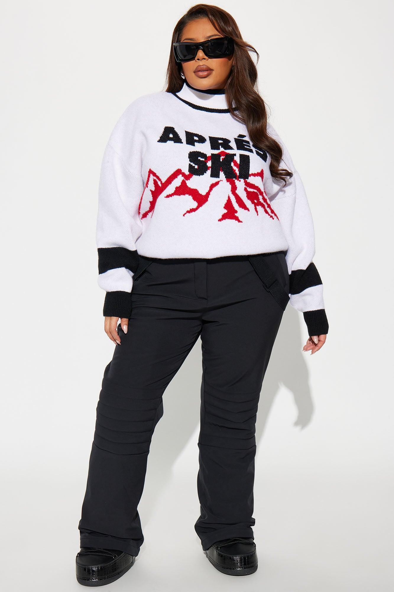 Après Ski Pullover Sweater - White/combo Product Image