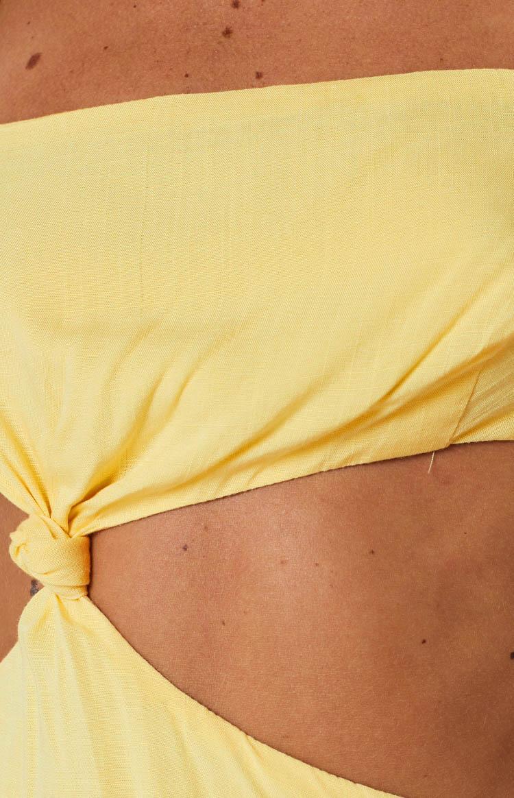 Tao Yellow Mini Dress Product Image