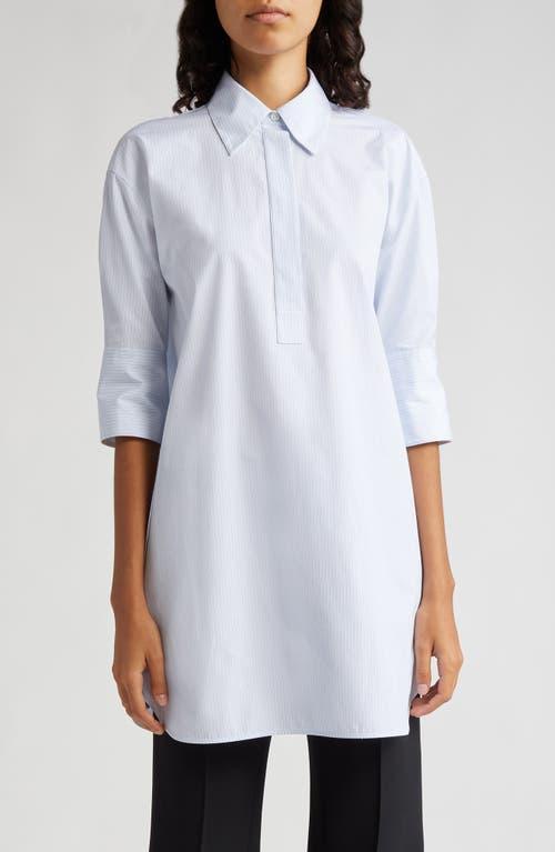 Womens Striped Poplin Tunic Product Image