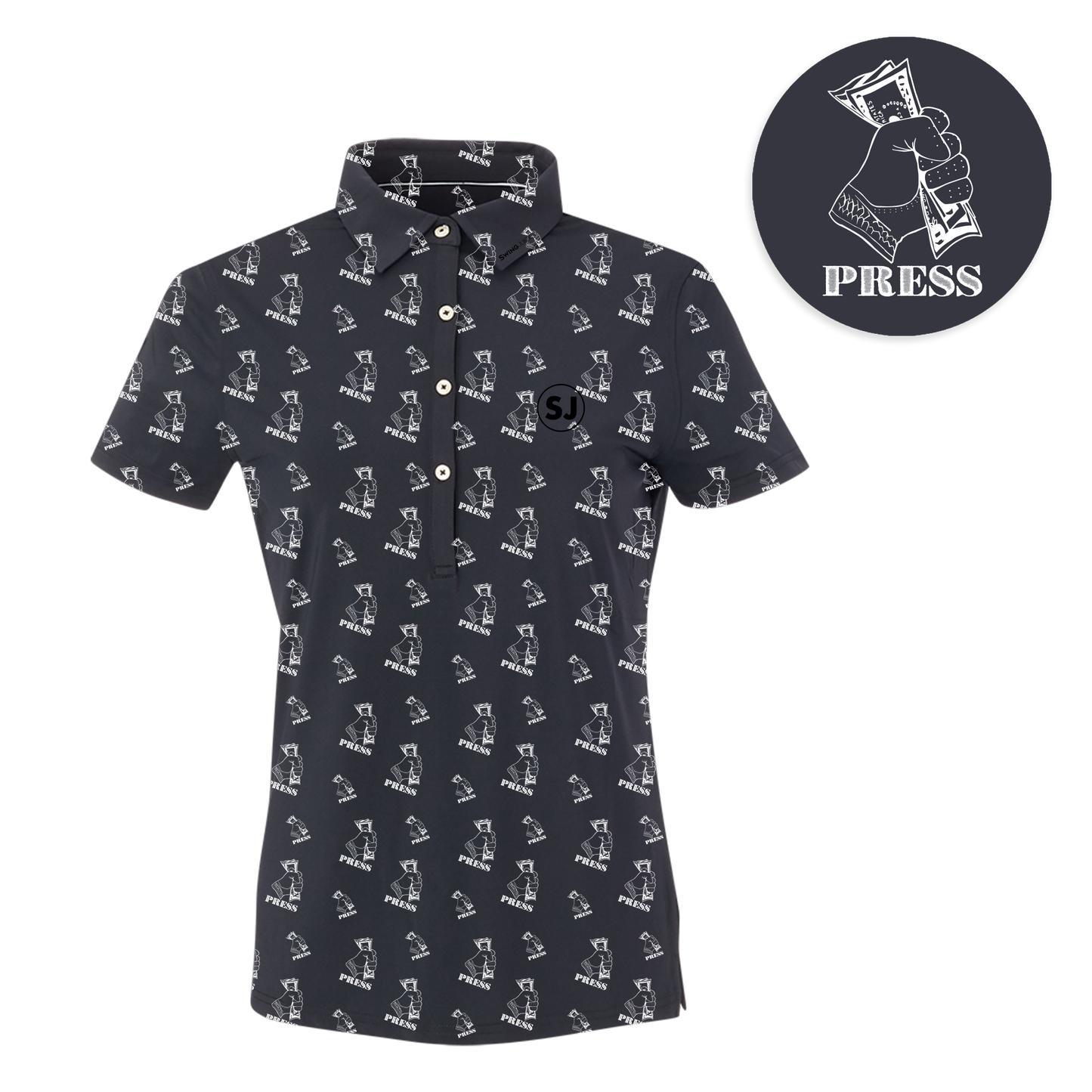SwingJuice Golf Press Women's Polo Product Image