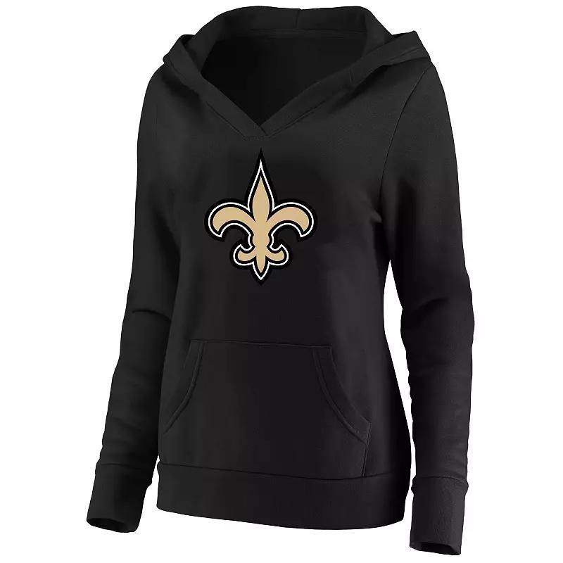 Womens Fanatics College Navy Seattle Seahawks Plus Size V-Neck Pullover Hoodie Product Image