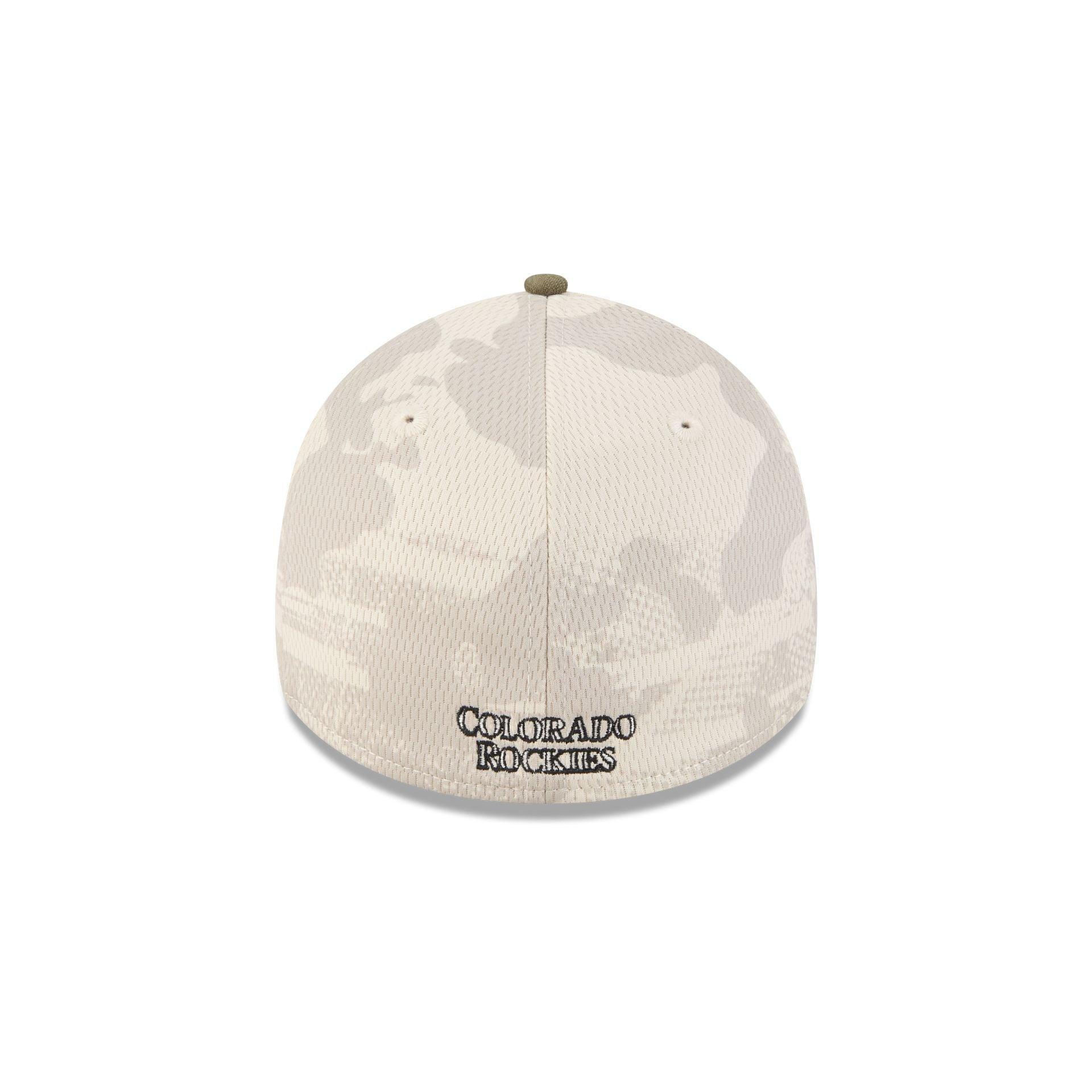 Colorado Rockies Armed Forces Day 2025 39THIRTY Stretch Fit Hat Male Product Image