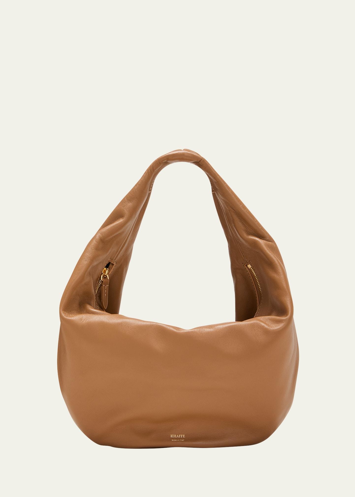 Womens Medium Olivia Leather Hobo Bag Product Image