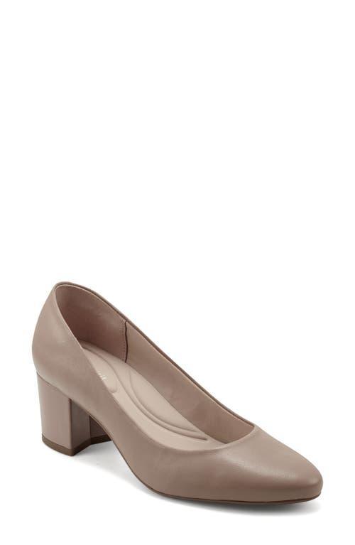 Easy Spirit Cosma E-Flex Women's Block Heel Pumps, Size: 9.5, Natural Product Image