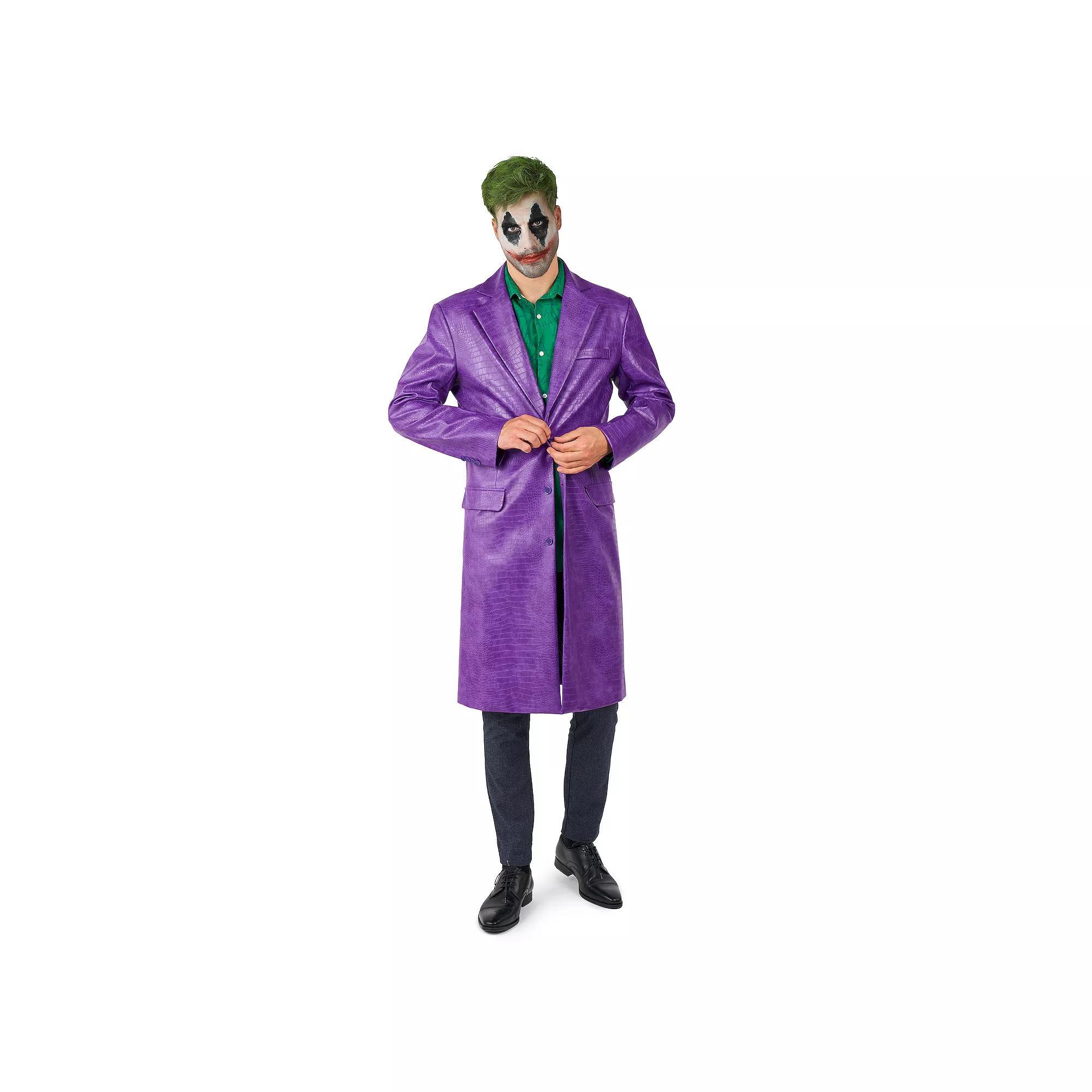 Men's Suitmeister DC Comics Purple Joker Coat, Size: XL Product Image