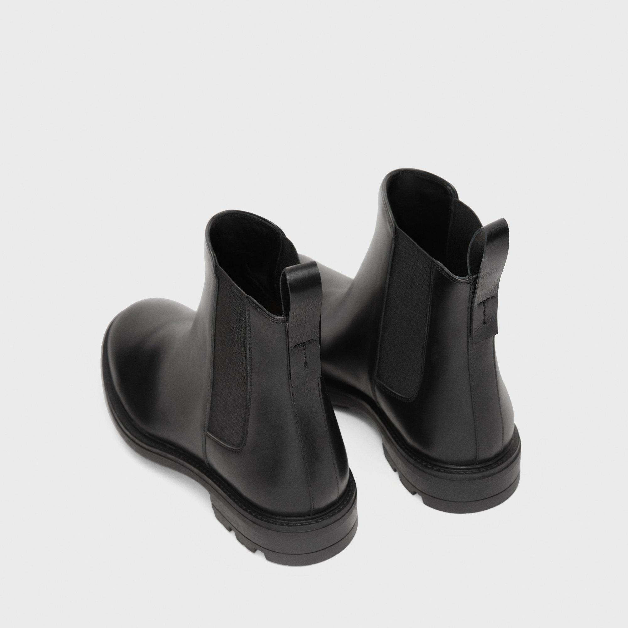 Leather Chelsea Boot | Theory Product Image
