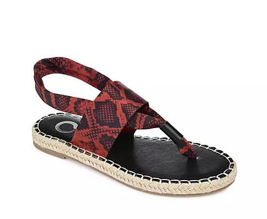 Journee Collection Womens Flin Sandal Product Image