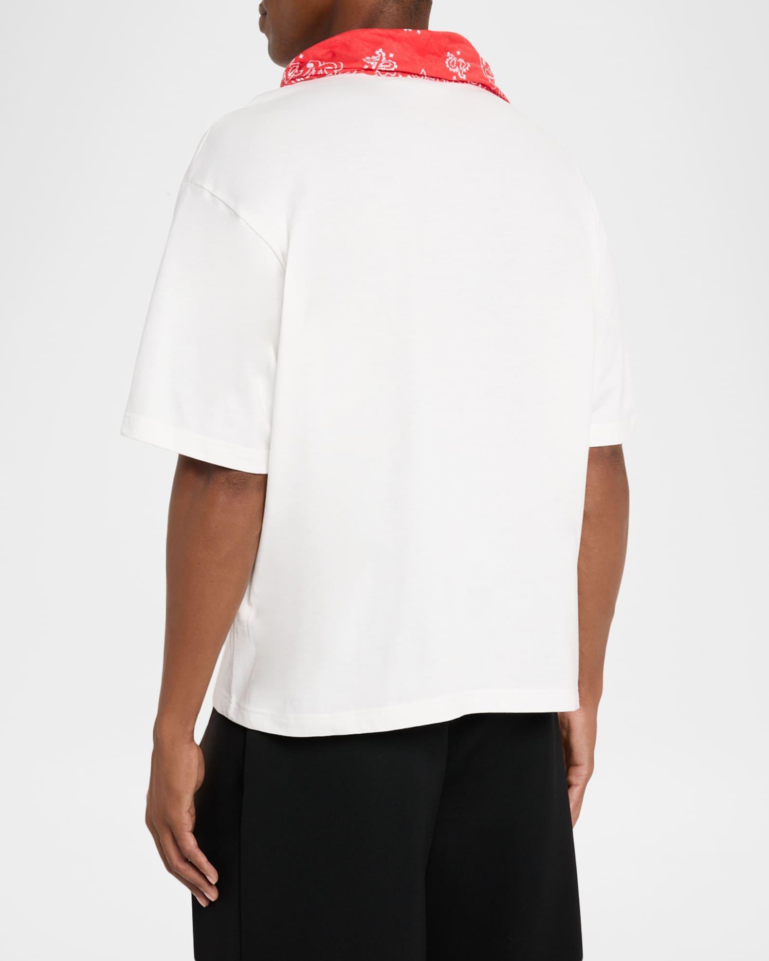 Men's Foulard Crewneck Logo T-Shirt Product Image
