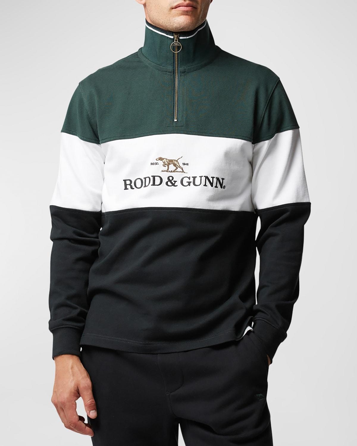 Rodd and Gunn Forester Peak Quarter Zip Sweatshirt Product Image