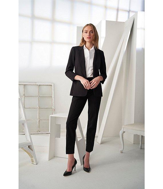 Jones New York Ponte Knit Skinny Leg Pull-On Pants Product Image