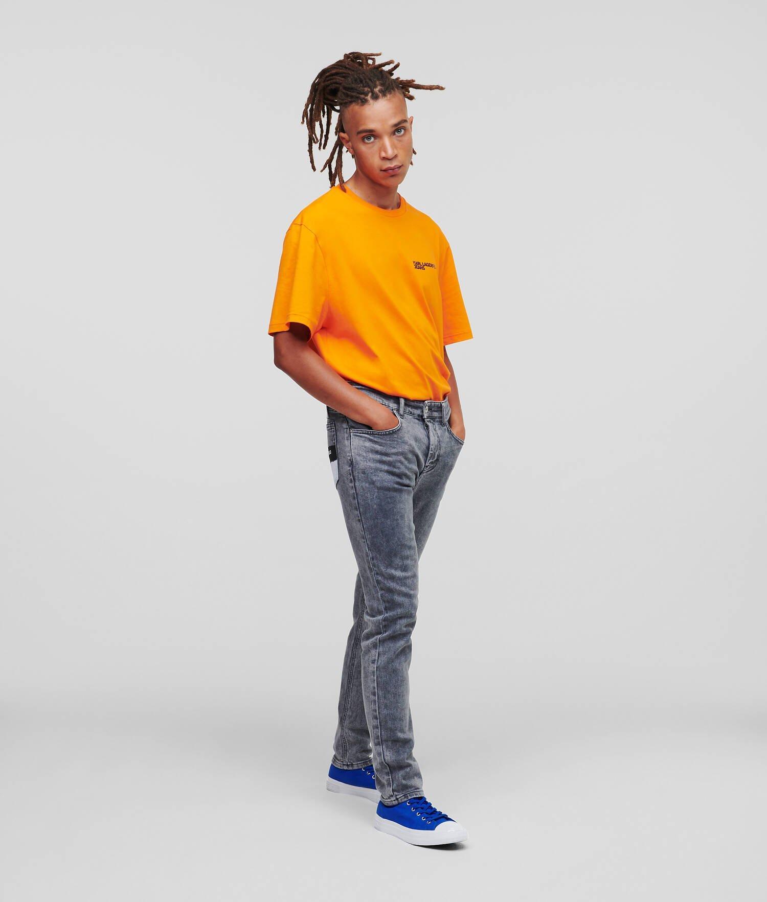 KLJ PAINT LOGO SLIM JEANS Product Image