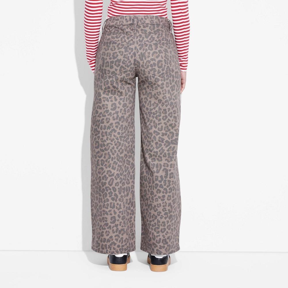 Women's Low-Rise Wide Leg Baggy Jeans - Wild Fable™ Product Image