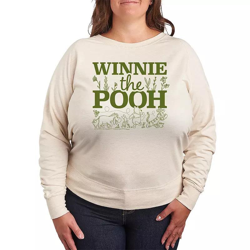 Womens Peanuts Snoopy Wreath French Terry Long Sleeve Tee Product Image