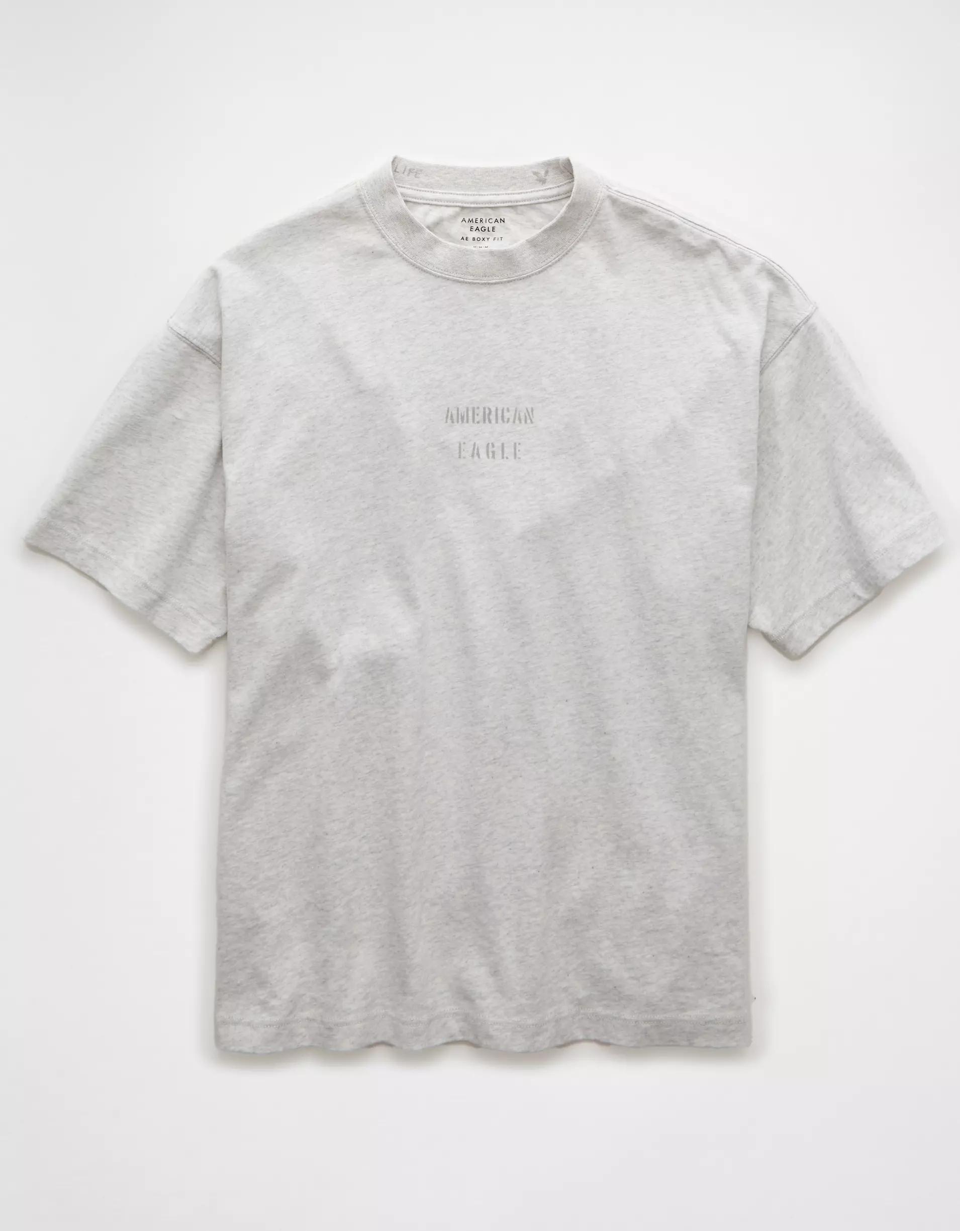 AE Boxy Logo Graphic T-Shirt Product Image