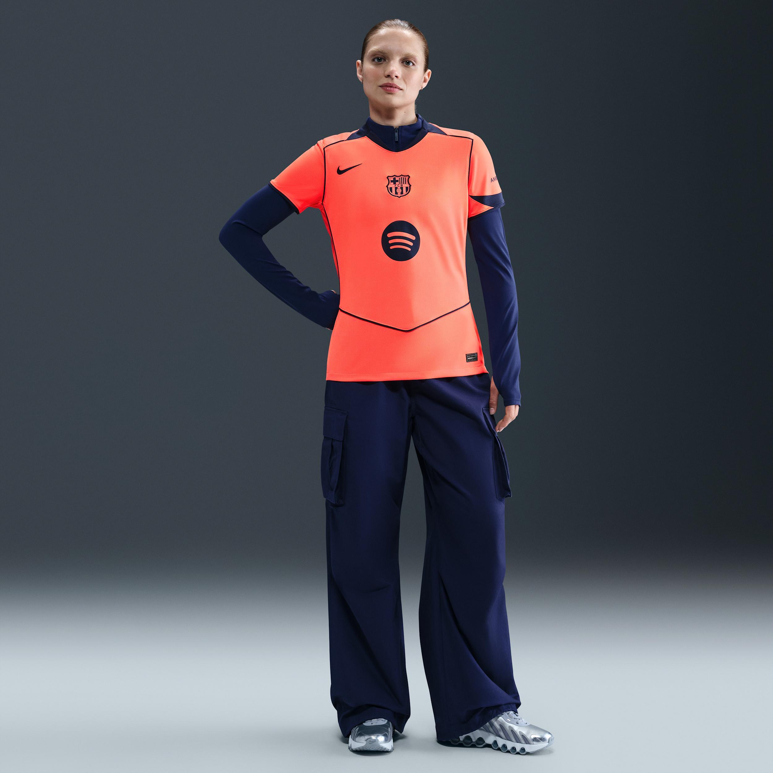 FC Barcelona 2025/26 Stadium Third Women's Nike Dri-FIT Total 90 Soccer Replica Jersey Product Image