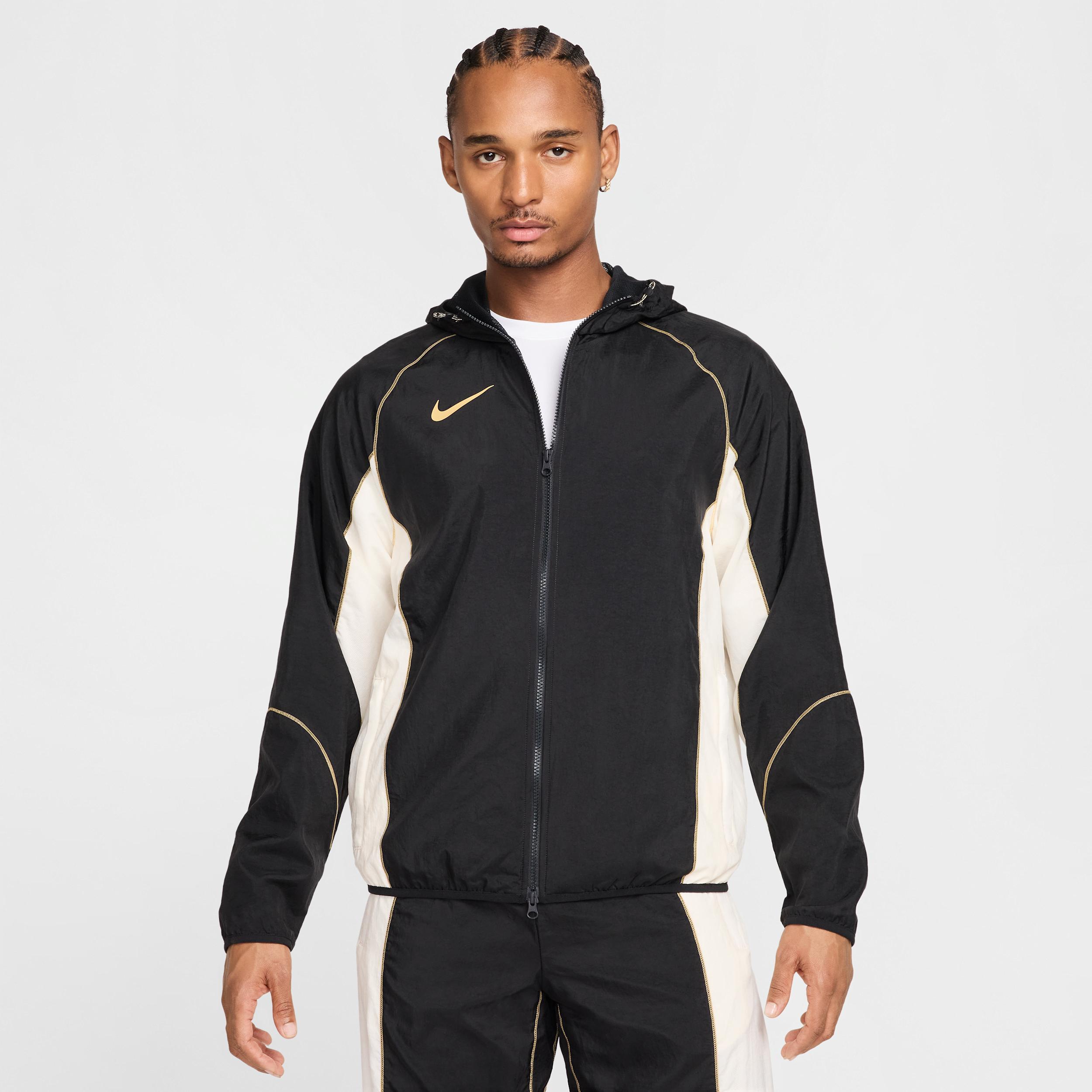 Nike Men's Strike+ Water-Repellent Hooded Soccer Jacket Product Image