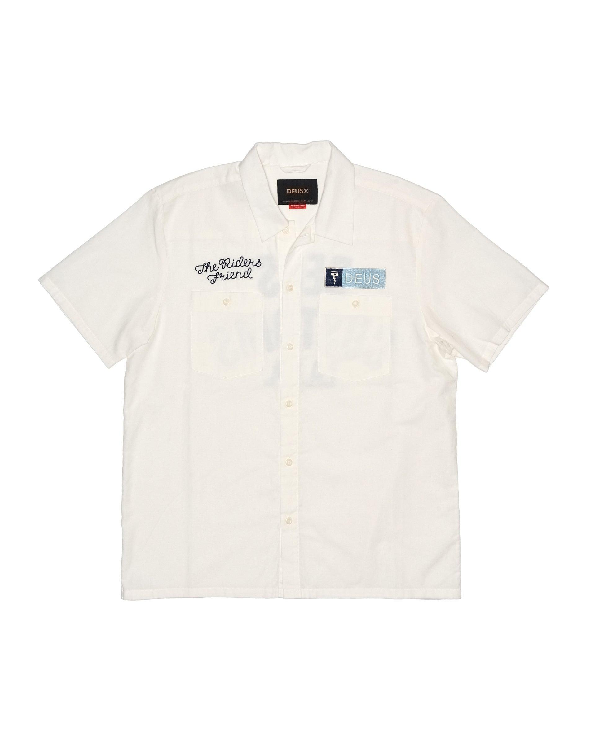 Forecourt Shirt - Vintage White Product Image