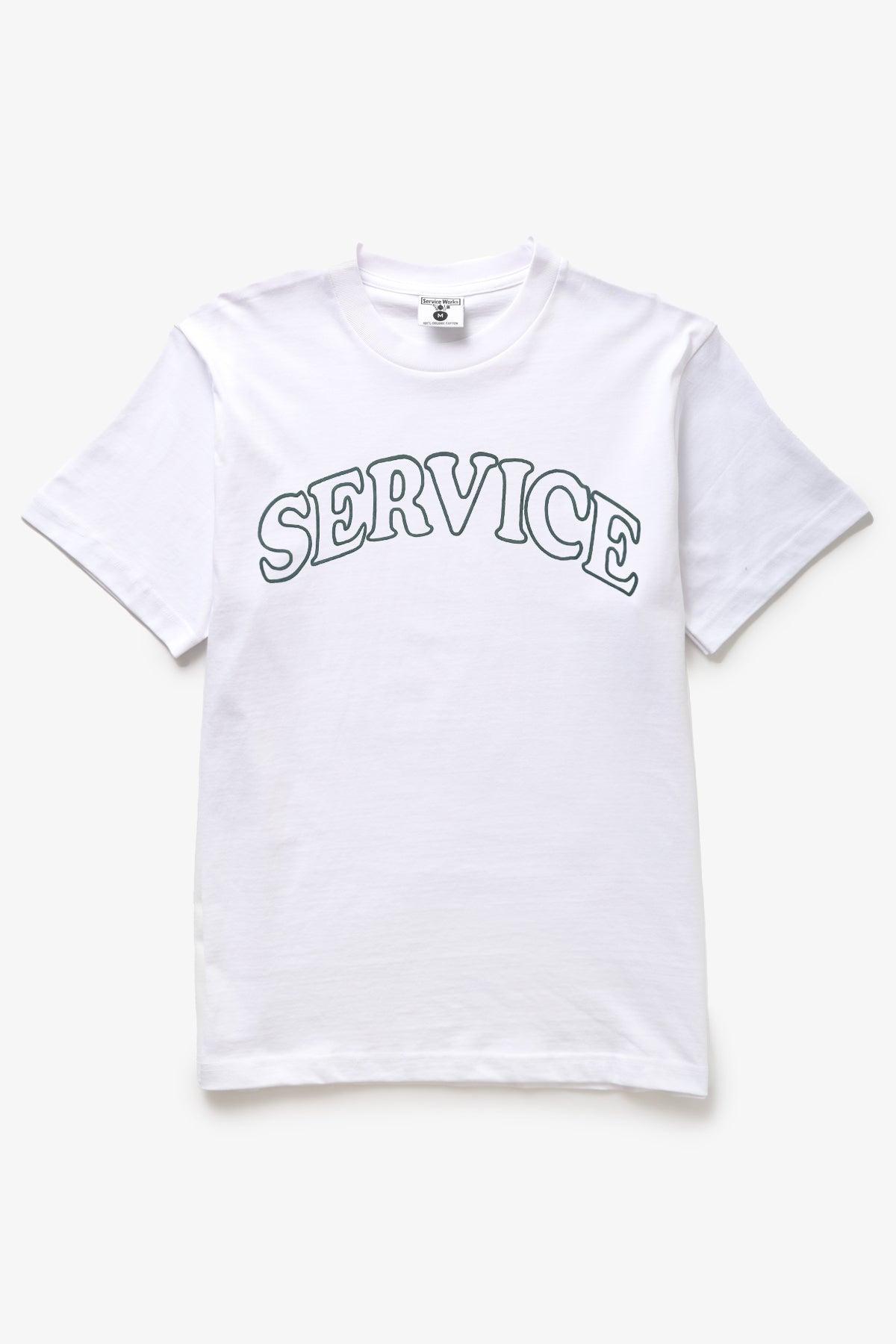 Service Works - Arch Logo Tee - White Product Image