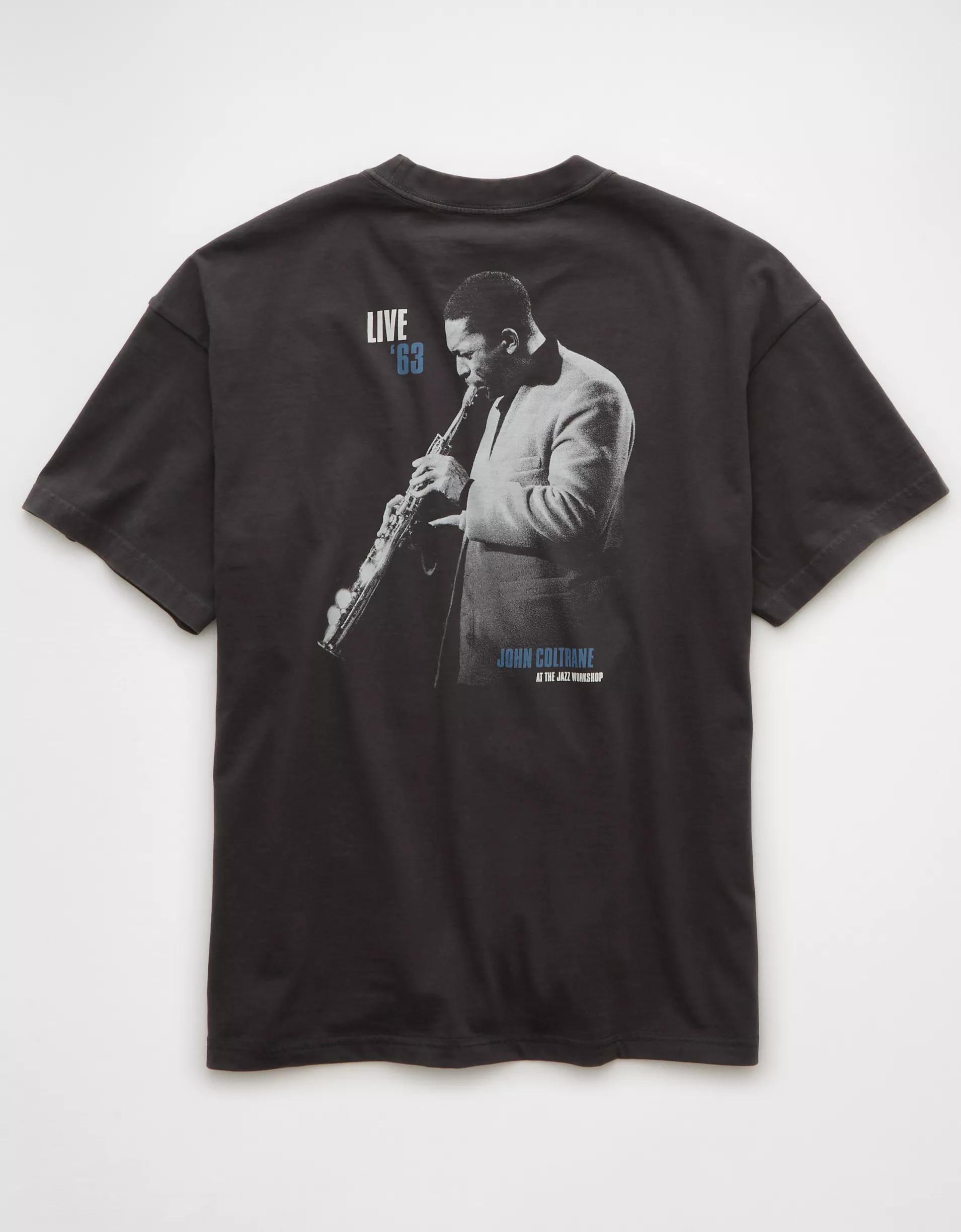 AE Boxy Miles Davis Graphic T-Shirt Product Image