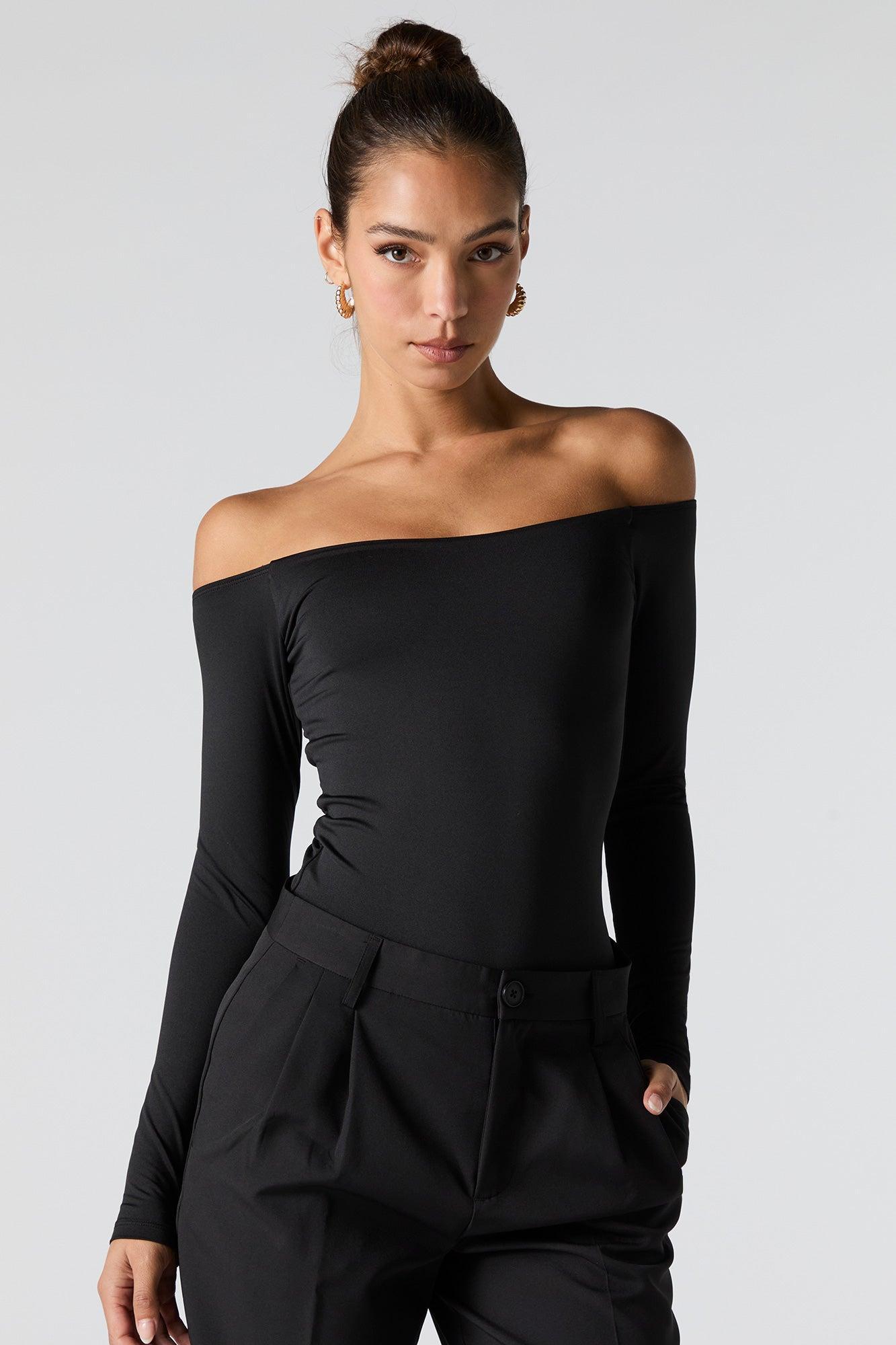 Contour Off Shoulder Bodysuit Female Product Image