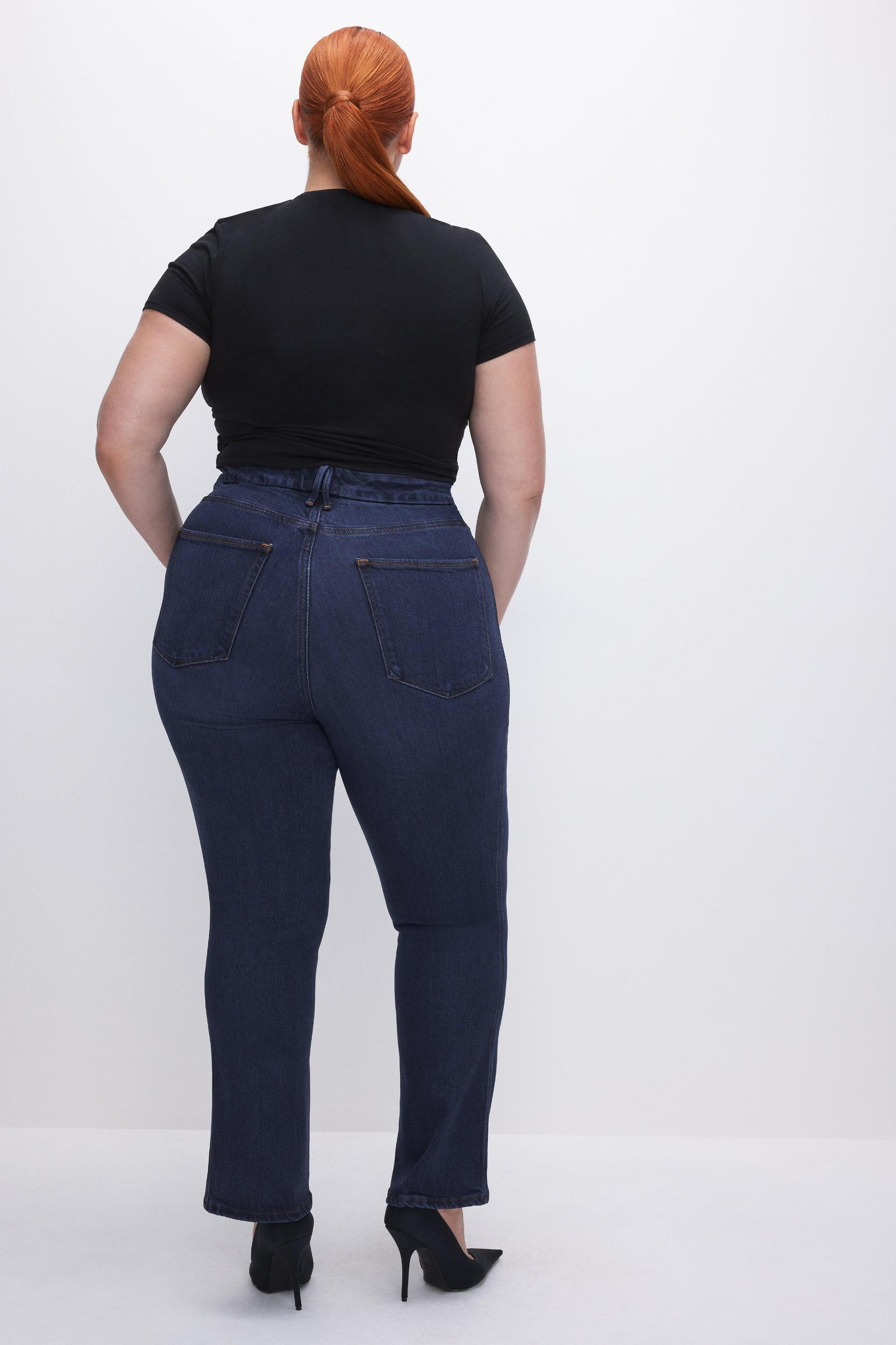 SOFT-TECH GOOD CURVE STRAIGHT JEANS | INDIGO537 Product Image