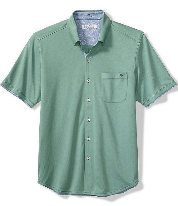 Tommy Bahama San Lucio Lotus Happy Hour Short Sleeve Woven Shirt Product Image