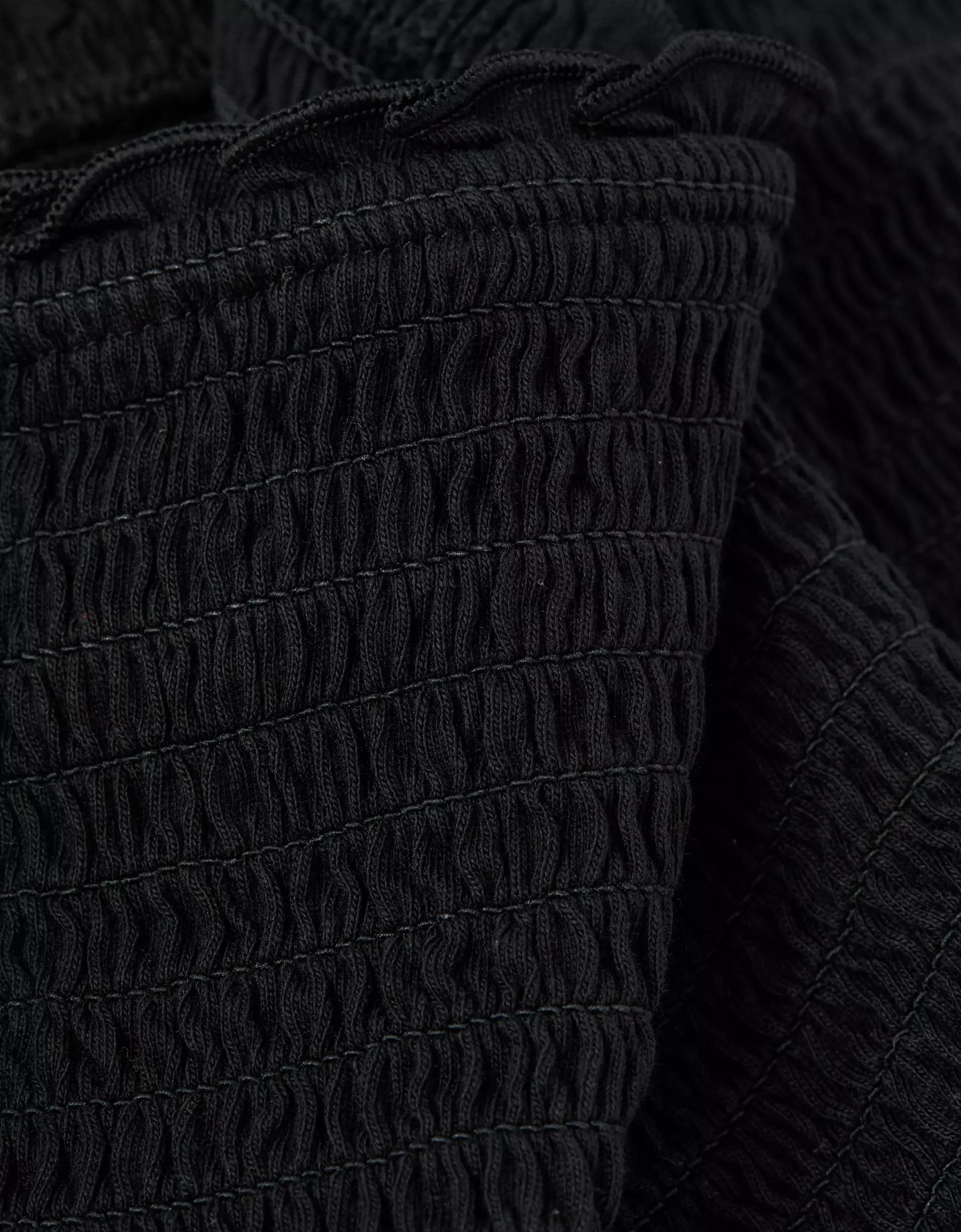 AE Sunchaser Knit Smocked Bandeau Product Image