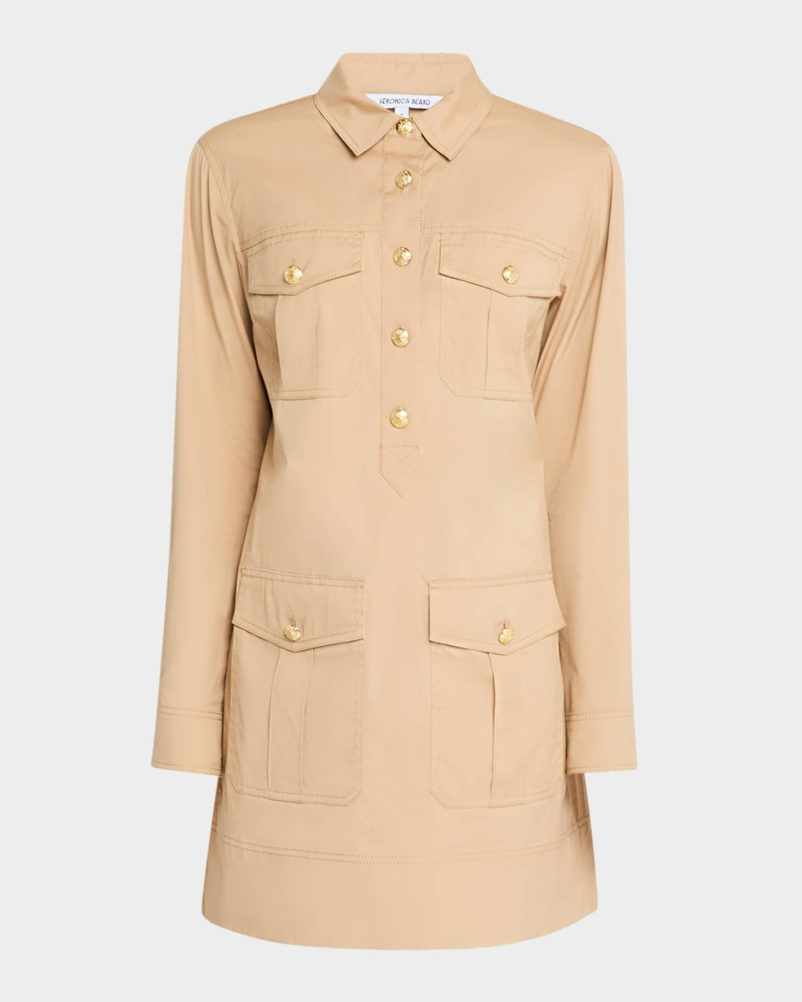 Saude Long-Sleeve Shirtdress Product Image