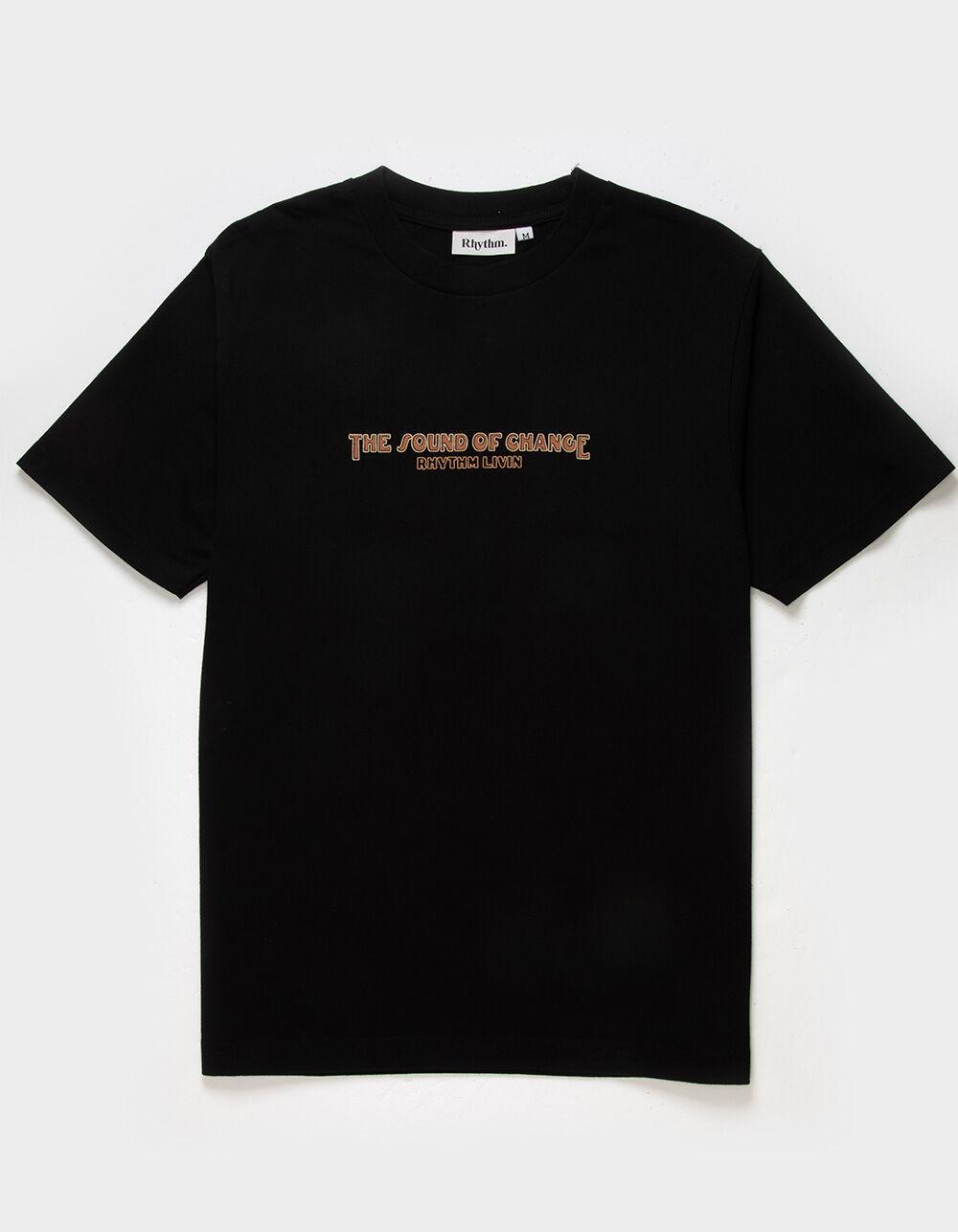 RHYTHM Cosmic Mens Tee - BLACK Product Image