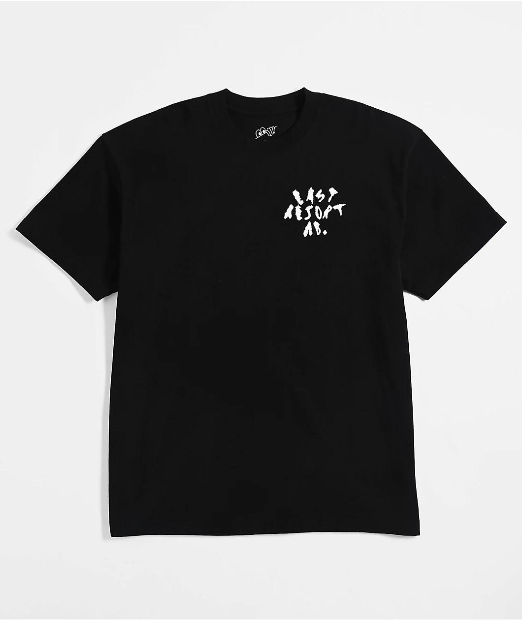 Last Resort AB Art Black T-Shirt Product Image
