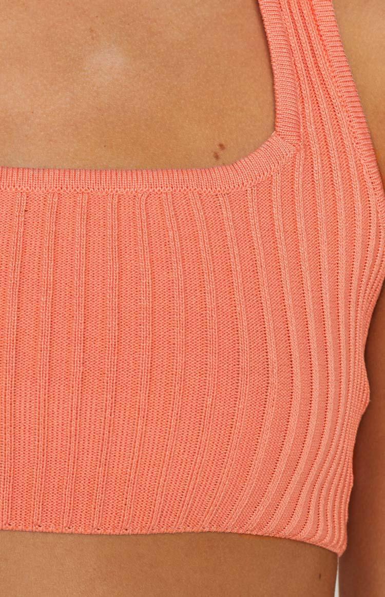 Mariah Orange Crop Top Product Image