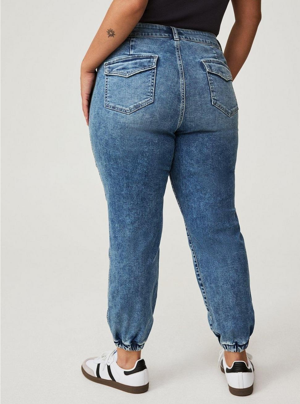 Jogger Mid-Rise Jean Product Image