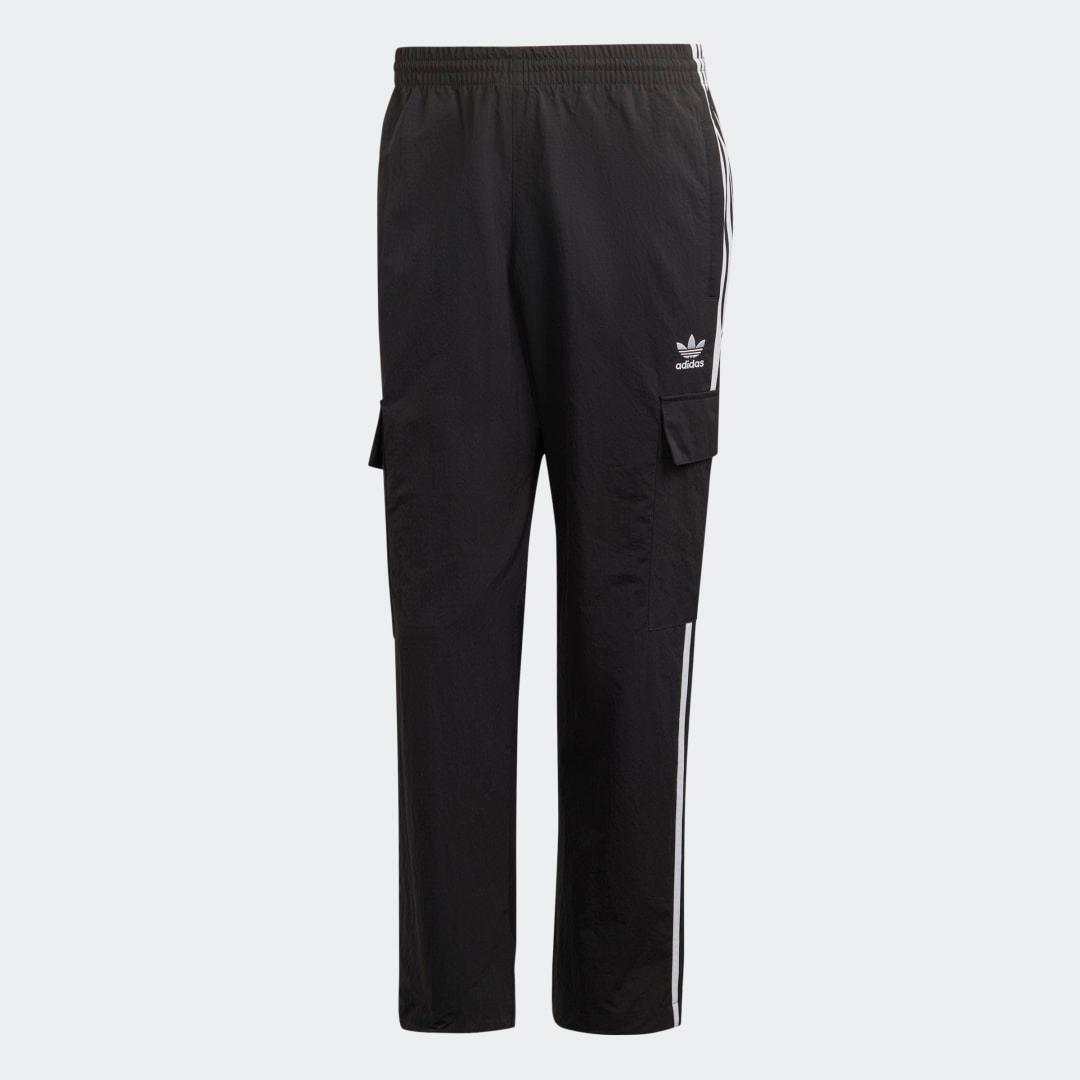 adidas Adicolor Classics 3-Stripes Cargo Pants Black S Mens Product Image