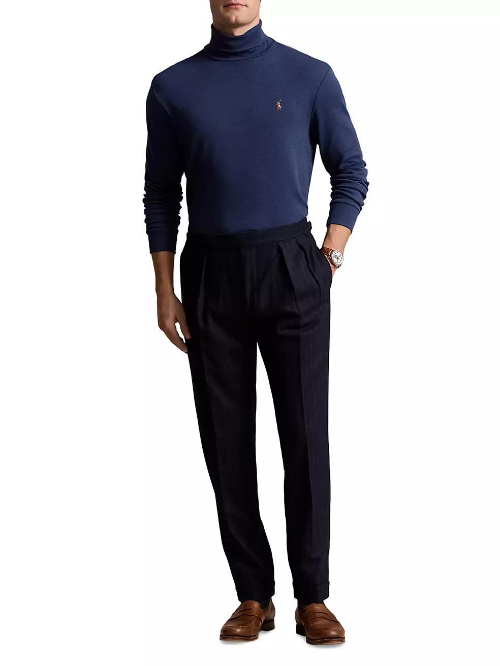 Soft Cotton Turtleneck Product Image
