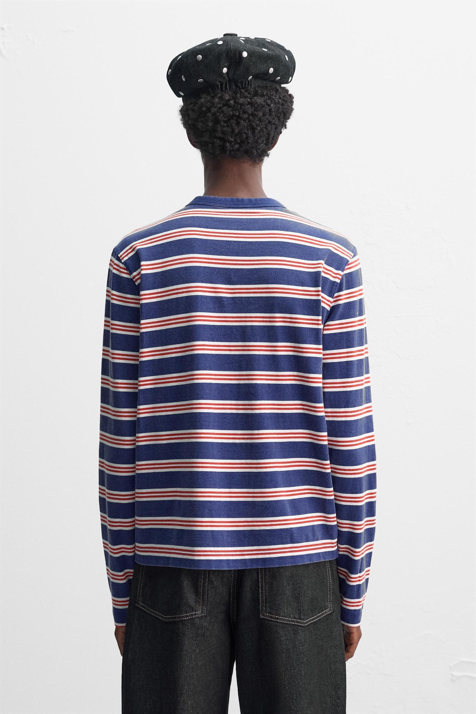 STRIPED T-SHIRT X HARRY LAMBERT Product Image