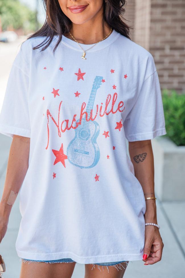 Nashville Star White Graphic Tee Product Image