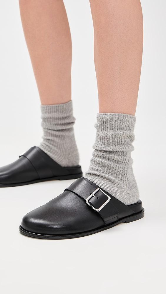 AEYDE Finja Calf Leather Black | Shopbop Product Image