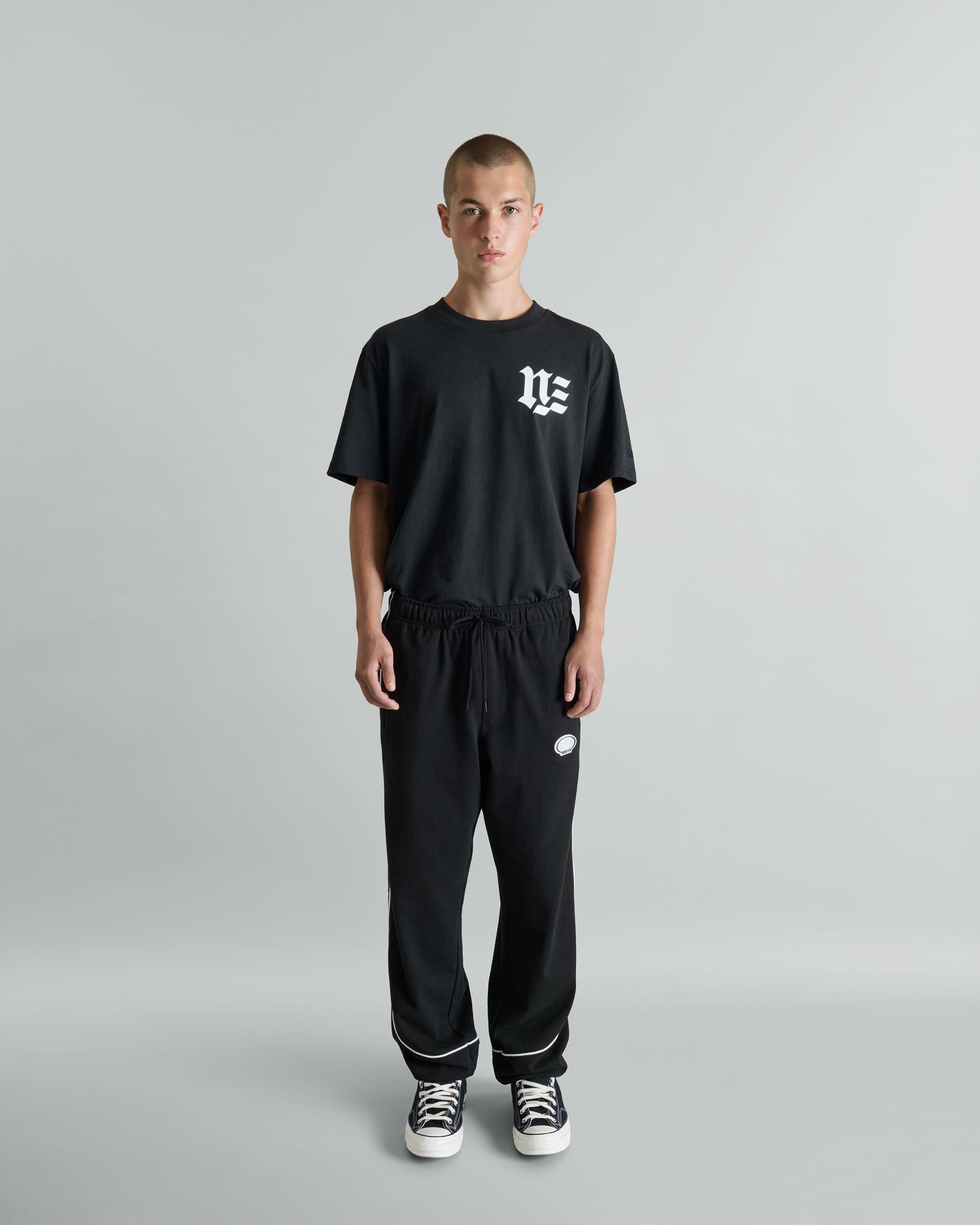 Brand New Era Shoreline Black Track Joggers Male Product Image