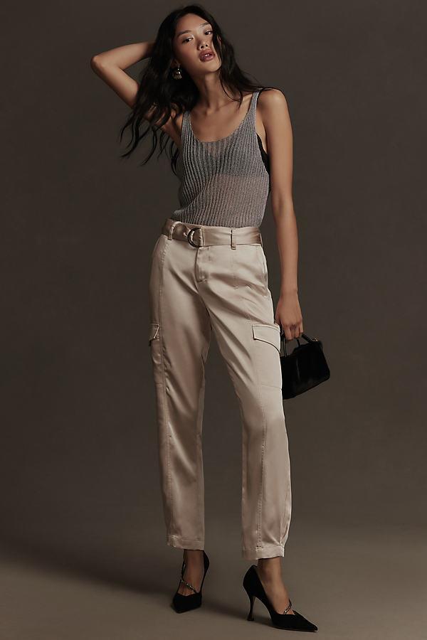 Sanctuary Classy Satin Cargo Pants Product Image
