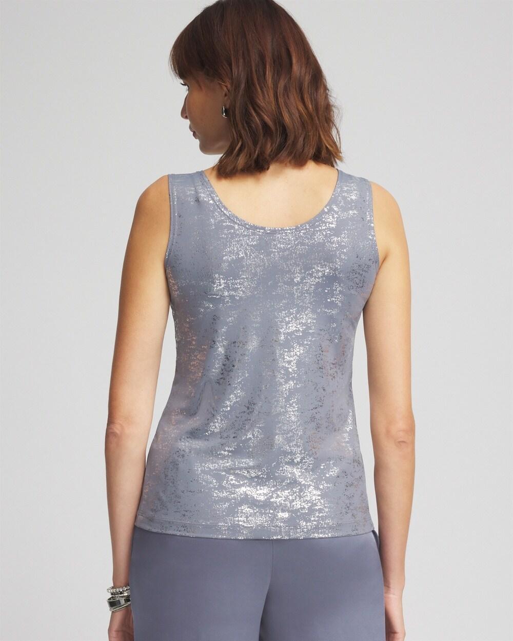 Women's Foiled Microfiber Tank Top Product Image