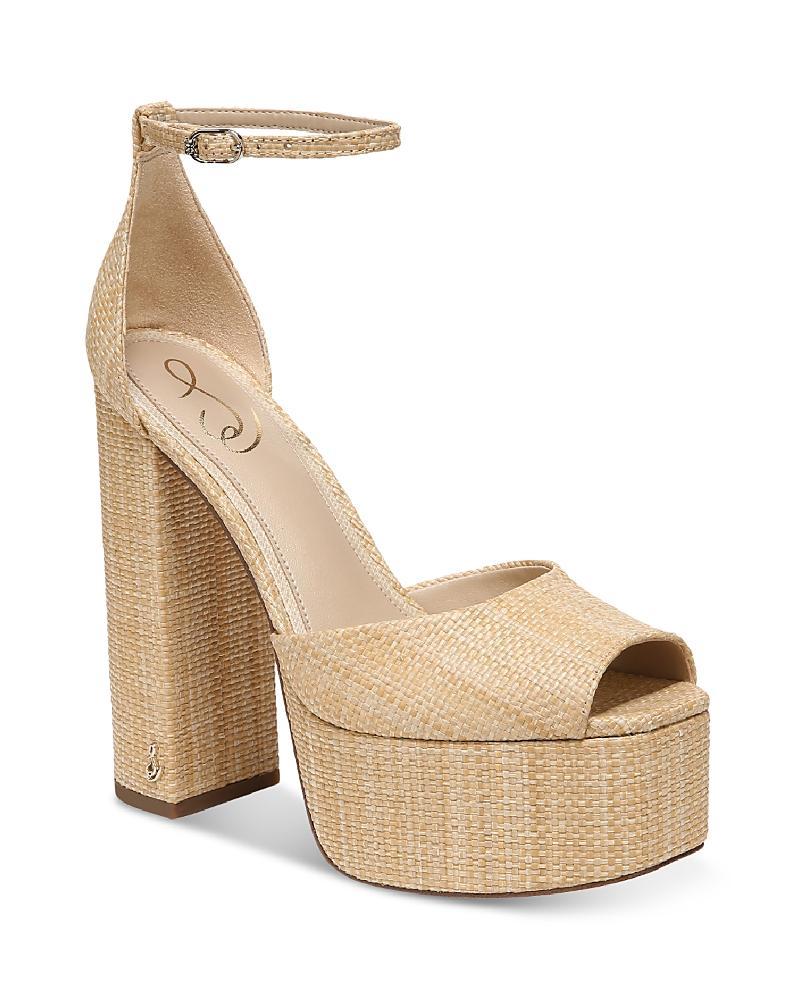 Sam Edelman Womens Kori Flora High Heel Platform Sandals Product Image