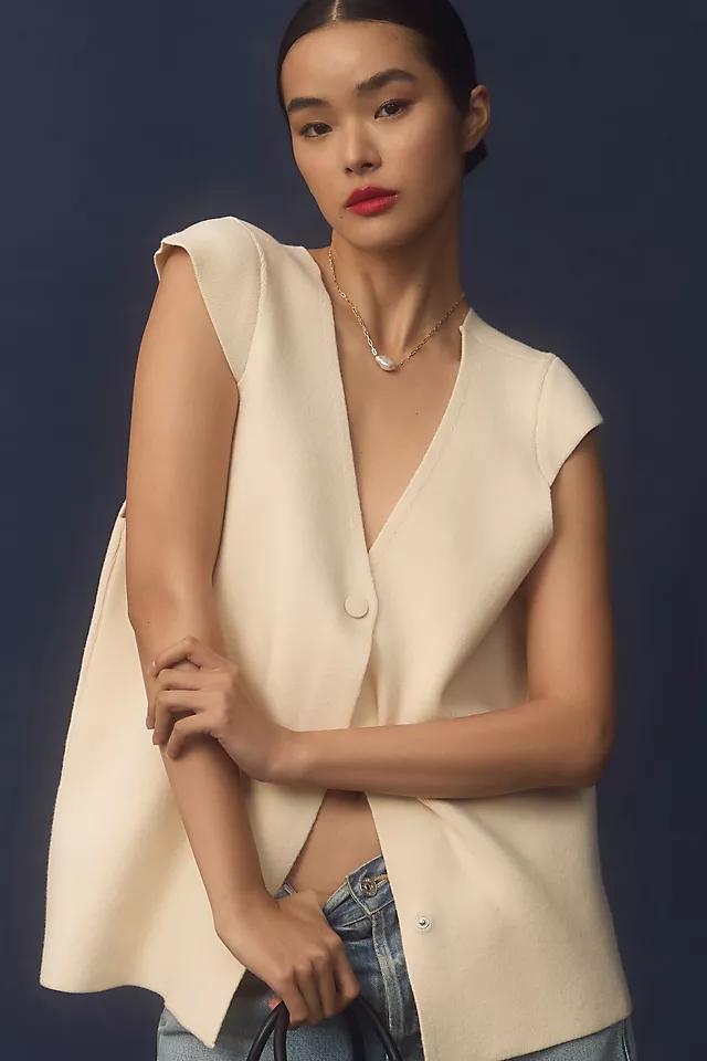 The Willa Oversized Sweater Vest Product Image