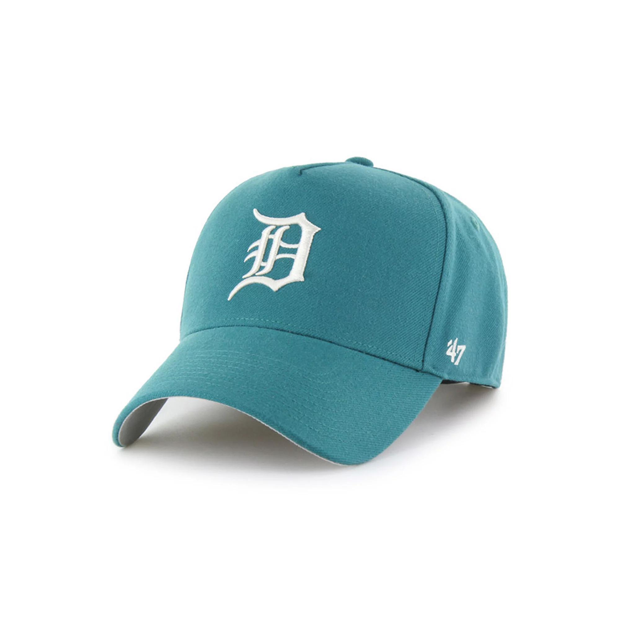 Men's '47  Teal Detroit Tigers Ballpark Offside Adjustable Hat, Blue Product Image