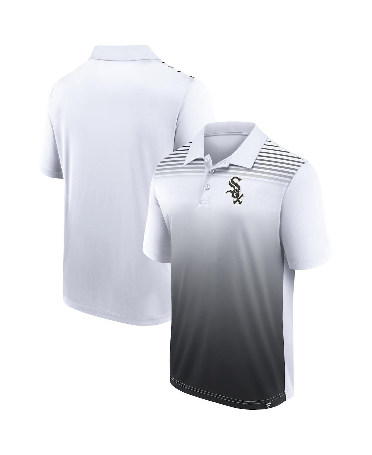 Men's Fanatics Branded White/Black Chicago White Sox Sandlot Game Polo, Size: Small Product Image