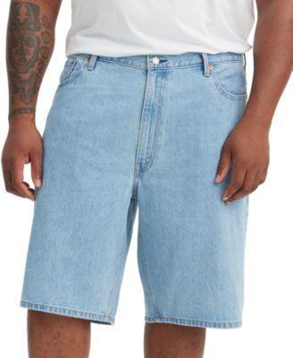 Levis Mens Big & Tall 469 Loose-Fit Denim Shorts Product Image