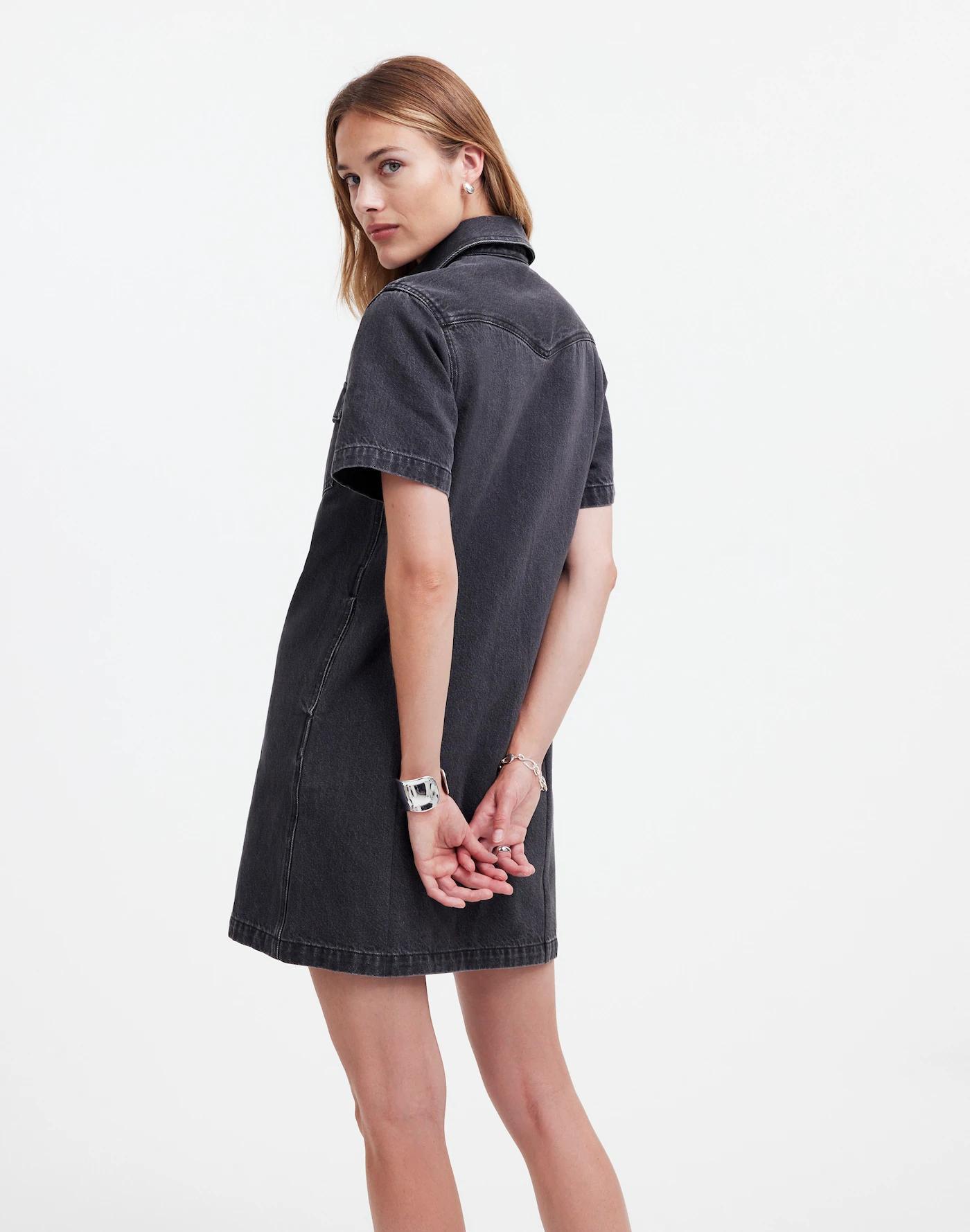 Oversized Mini Shirtdress Product Image