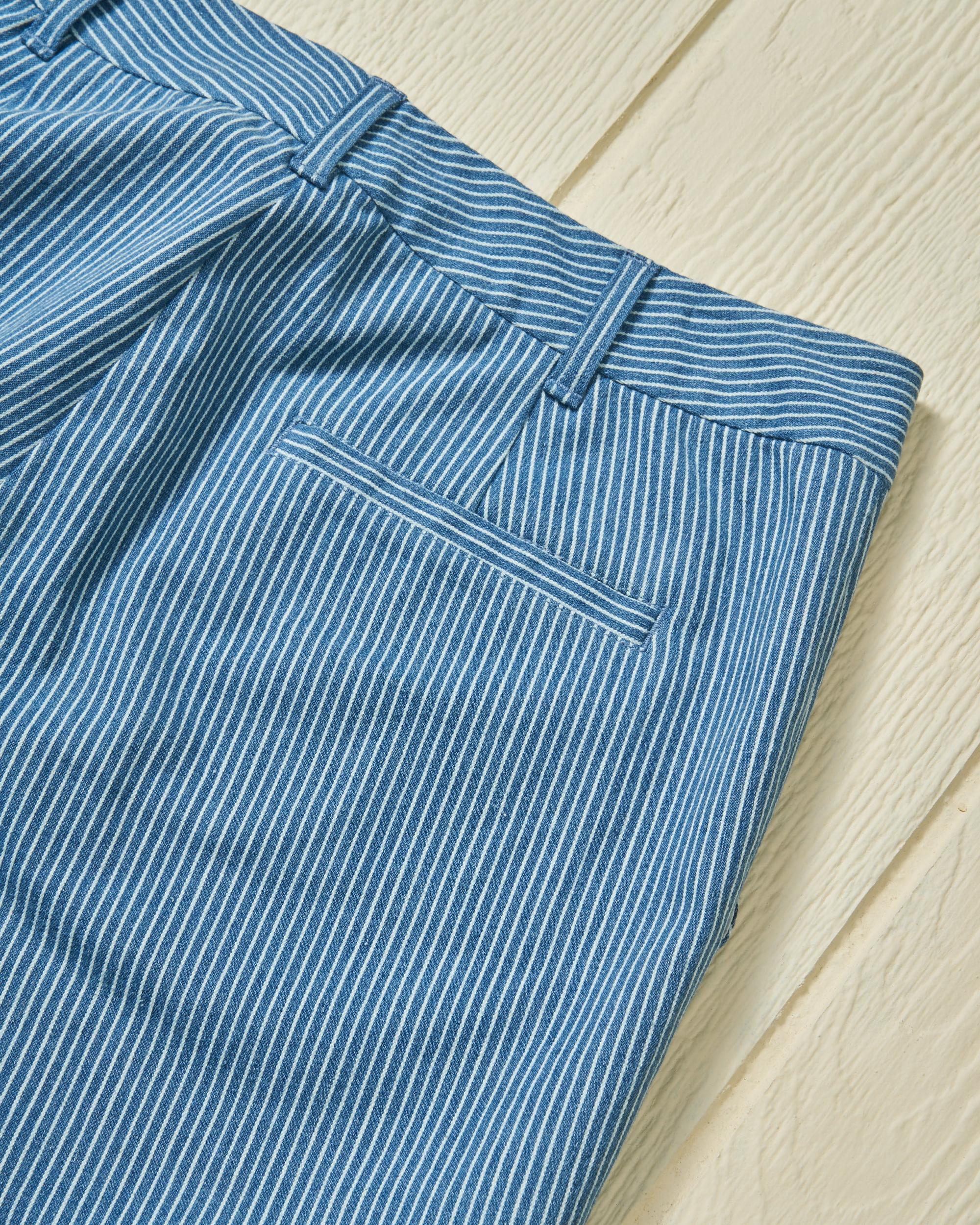Women's Relaxed Pant in Railroad Stripe Product Image