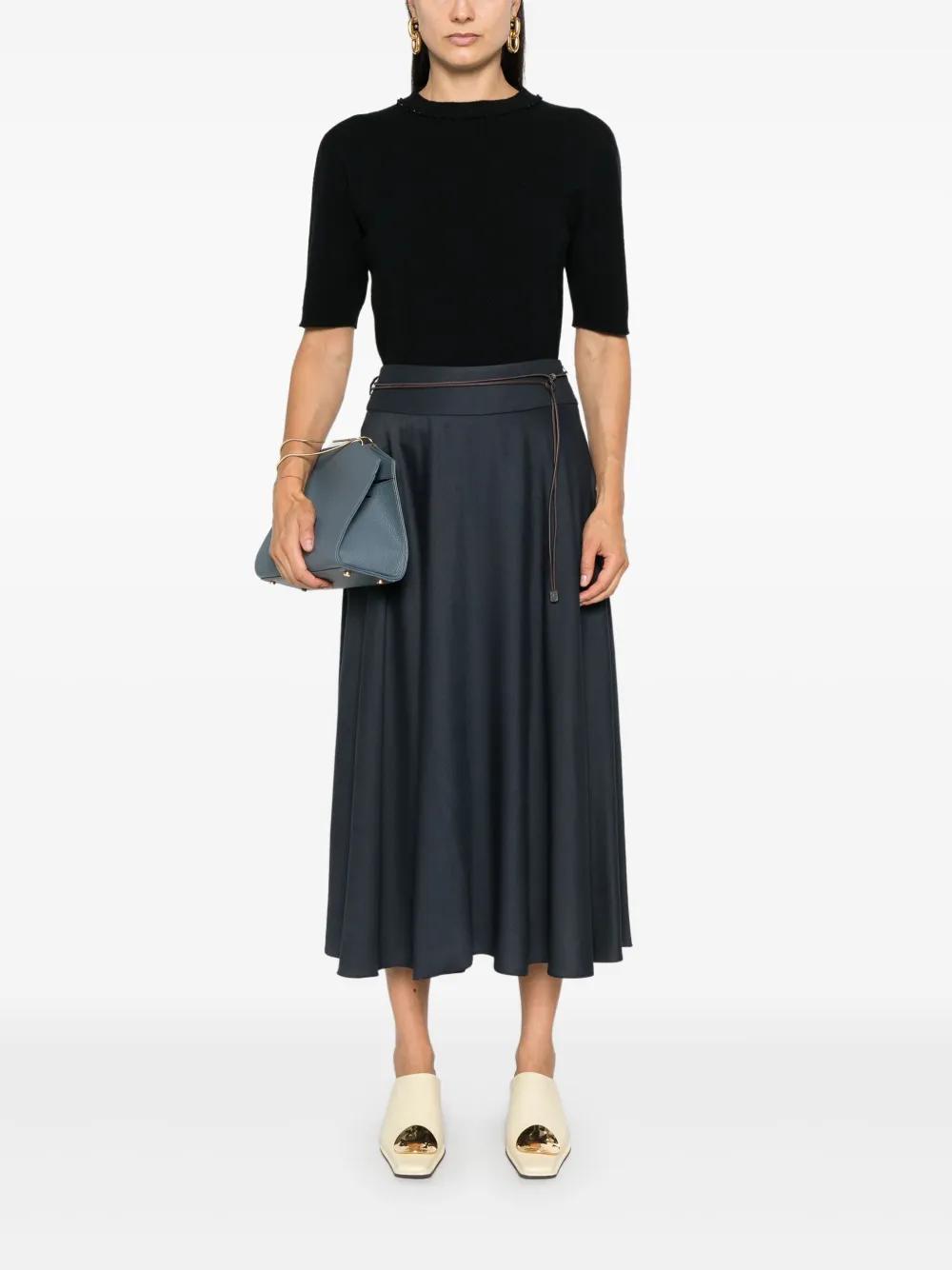 FABIANA FILIPPI Platinum Sweater In Black   Product Image