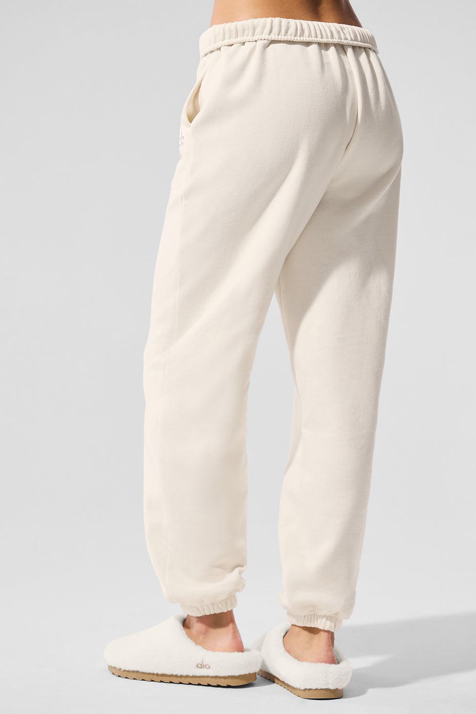 Accolade Sweatpant - Ivory Product Image