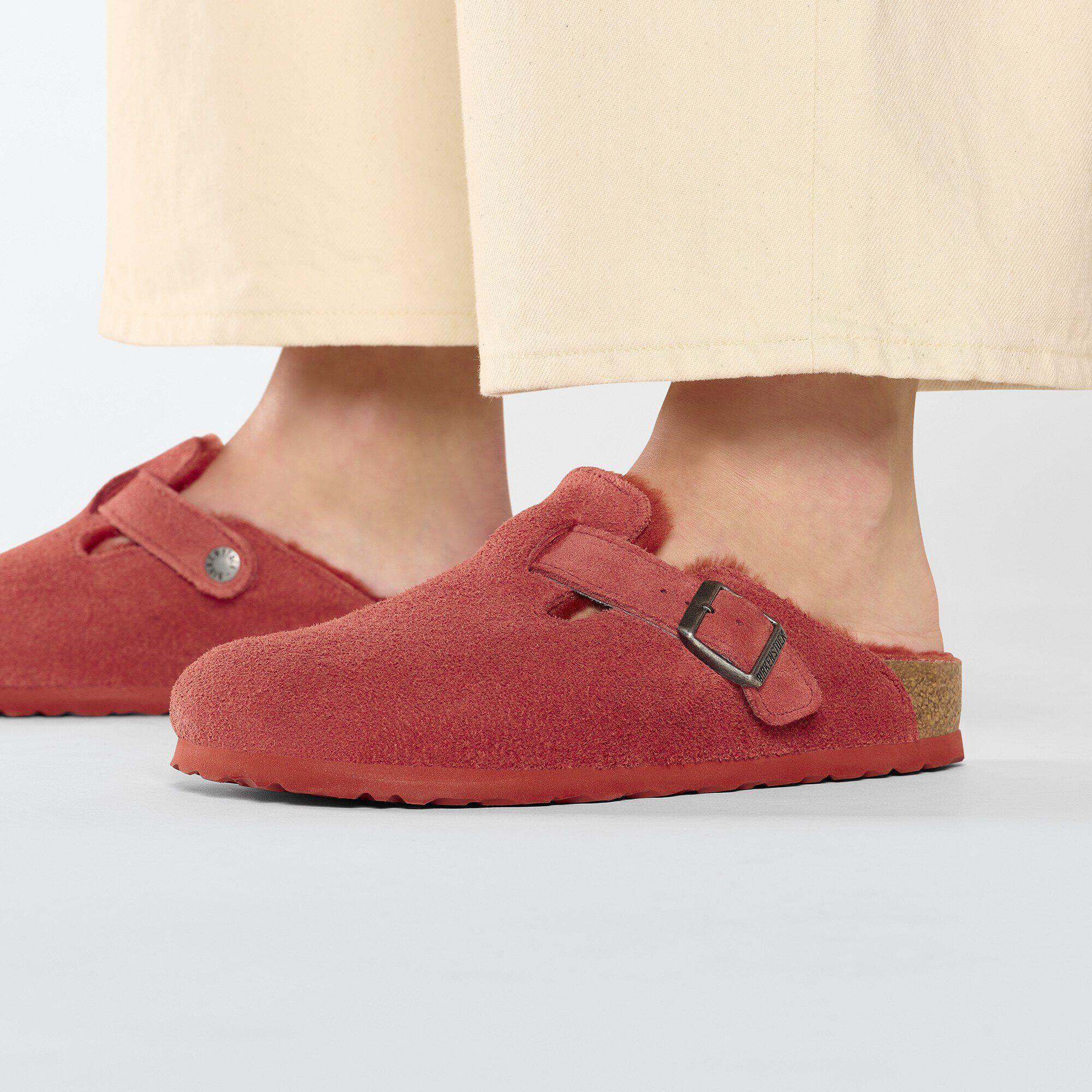 Boston Shearling Suede Leather Product Image